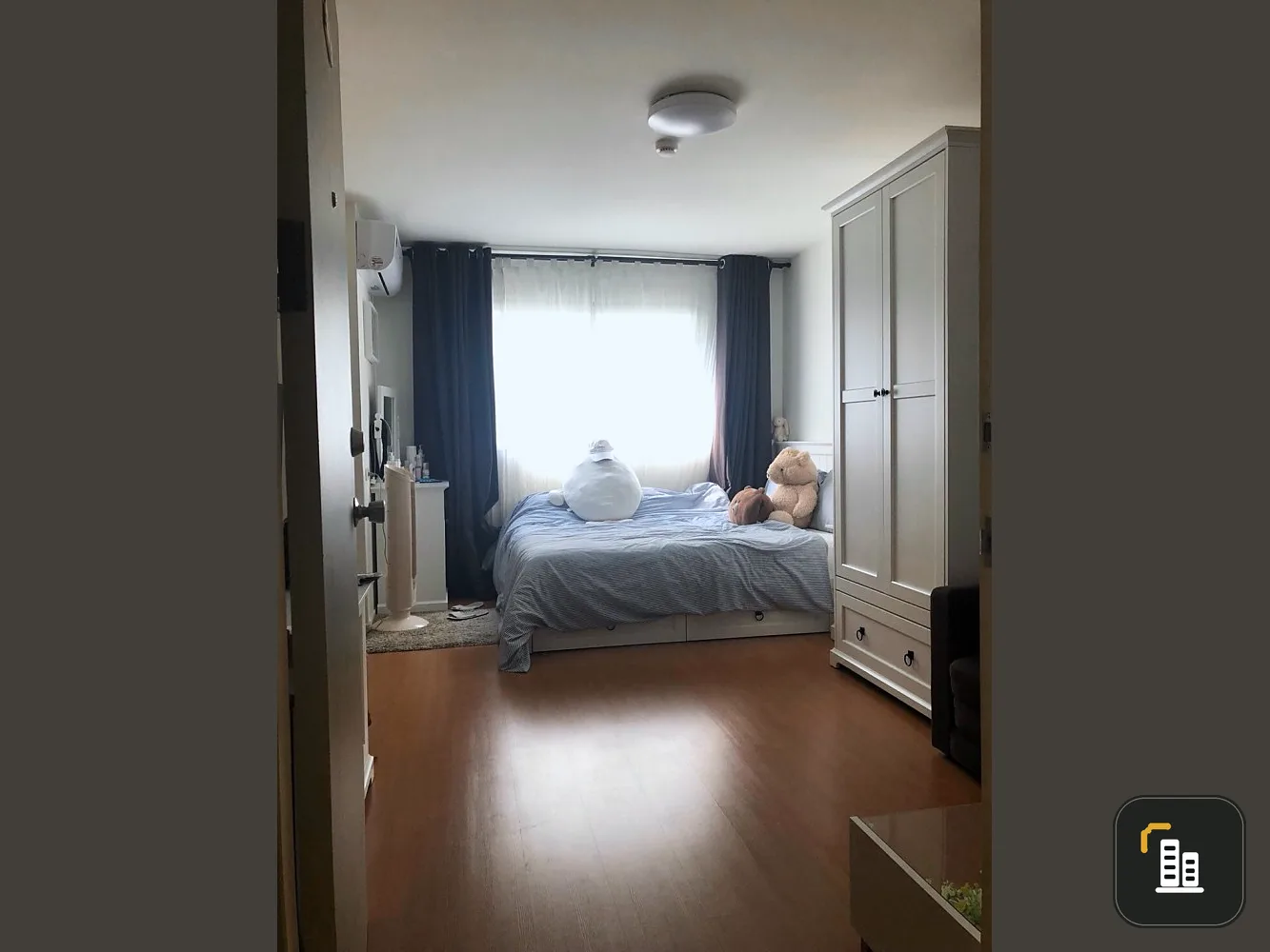 Urgent for sale, Lumpini Condo, Town Zip, Rangsit Khlong 1, beautiful room, like new, high floor, good Not booking is a big mistake.