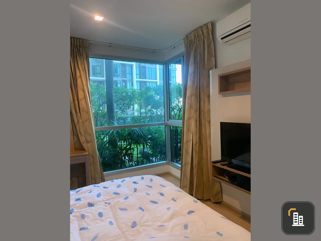 Condo for rent, Rhythm Ratchada-Huay Kwang, beautiful view, fully furnished, book now.