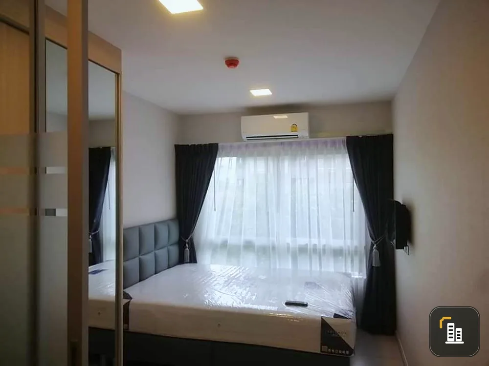 Plum Condo Rangsit Alive 2 for rent, view in a tight built-in room. Electrical appliances are fully equipped and ready to go. Urgent.