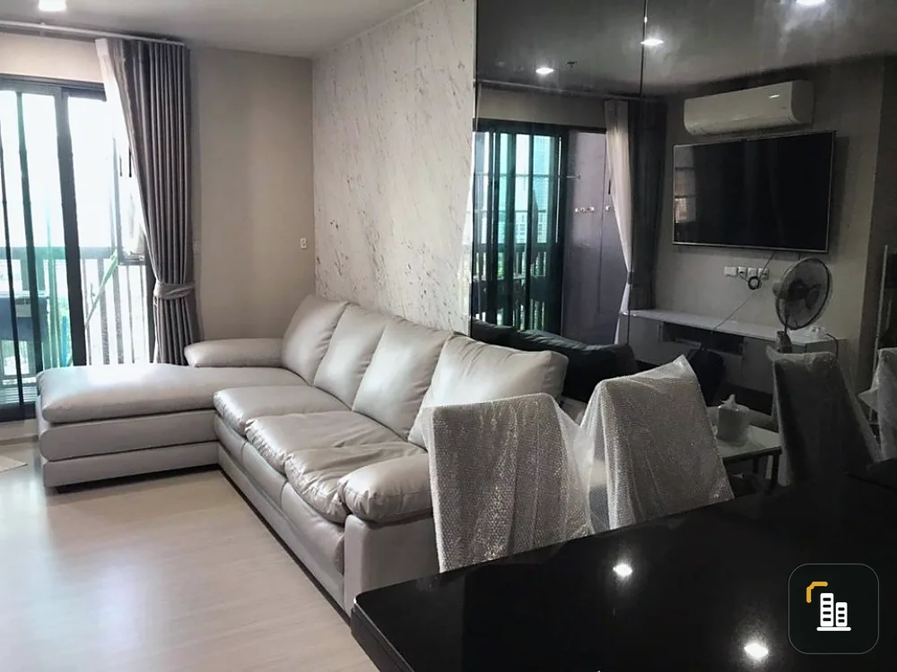 For sale, Condo Life Ladprao, 2 bedrooms, beautiful room, fully furnished, ready to move in, free electrical appliances.