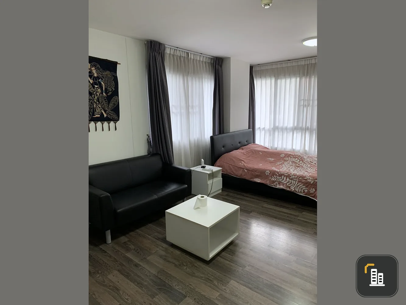 For sale, rent urgently!! D Condo Sukhumvit 109, 2nd floor, Building A, fully furnished, good location, don't delay, reserve now, hurry!!