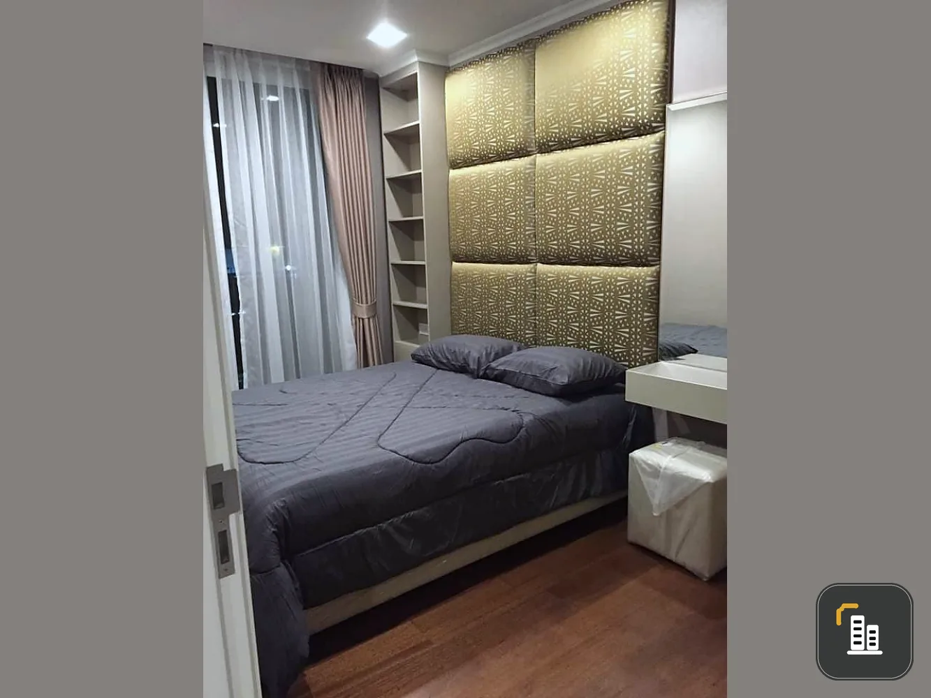 For rent urgently!! Condo Niche Mono Sukhumvit-Puchao Near shopping malls, good location, convenient to travel, book now!!