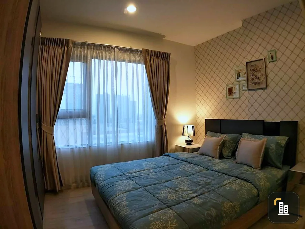 For rent Aspire Sathorn-Thapra, 12B floor, beautiful room, fully furnished. Magnificent, livable. Rent it now. Urgent.