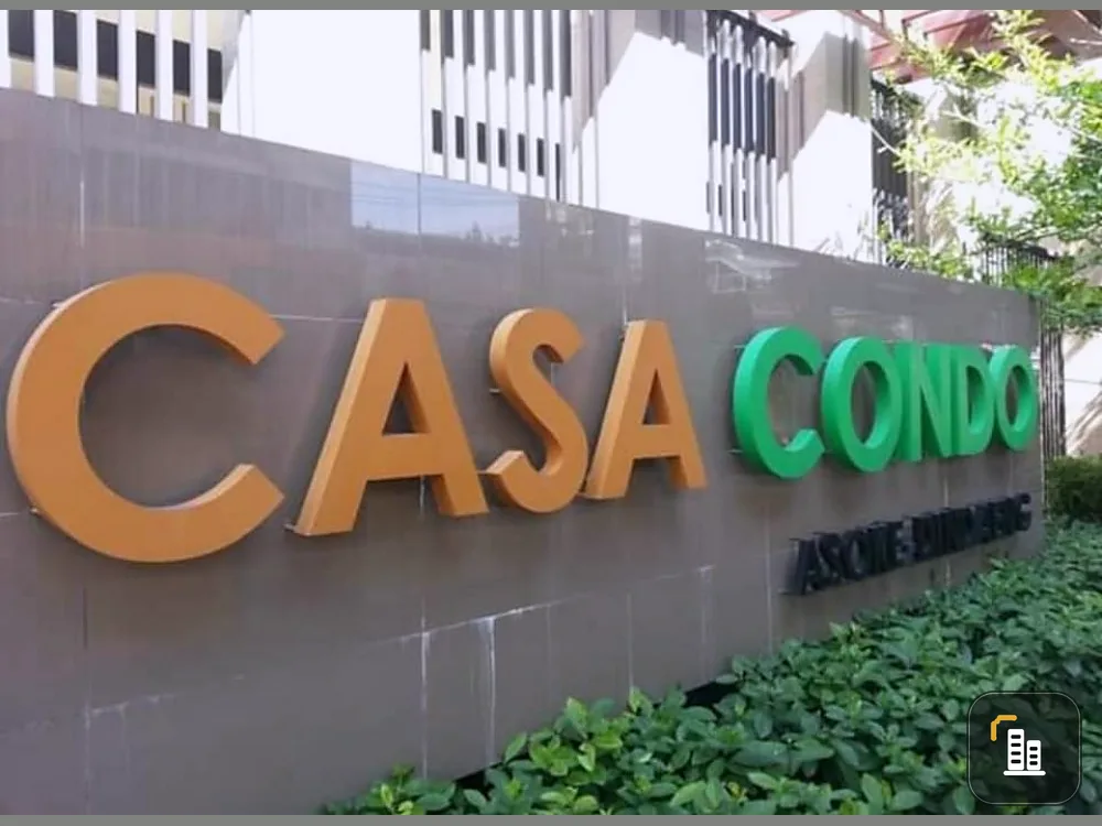Sell Casa Condo Asoke-Din Daeng, east side, beautiful room, good location, don't wait.