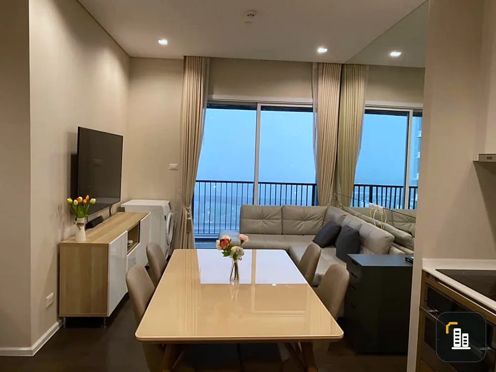 Pay 1 get 2 Condos, 2 bedrooms, The Saint Residence, fully built-in, Ladprao intersection, next to BTS and MRT