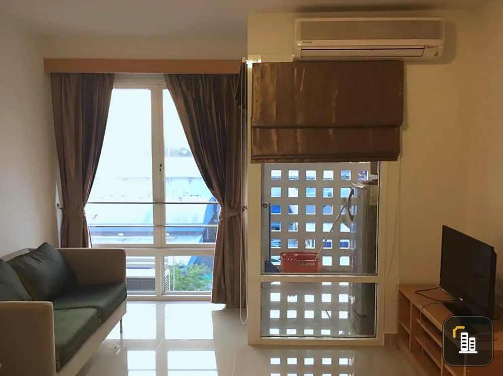 For rent!! Condo I-House Rama 9-Ekkamai, 6th floor, Building A, no block view, book now, don't miss it!!