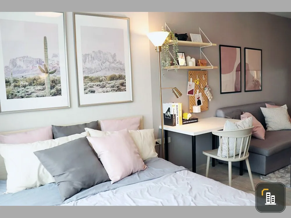 Sell Aspire Sathorn-Taksin Brick Zone, 5th floor, room facing north, not hot, balcony, pool view and fitness