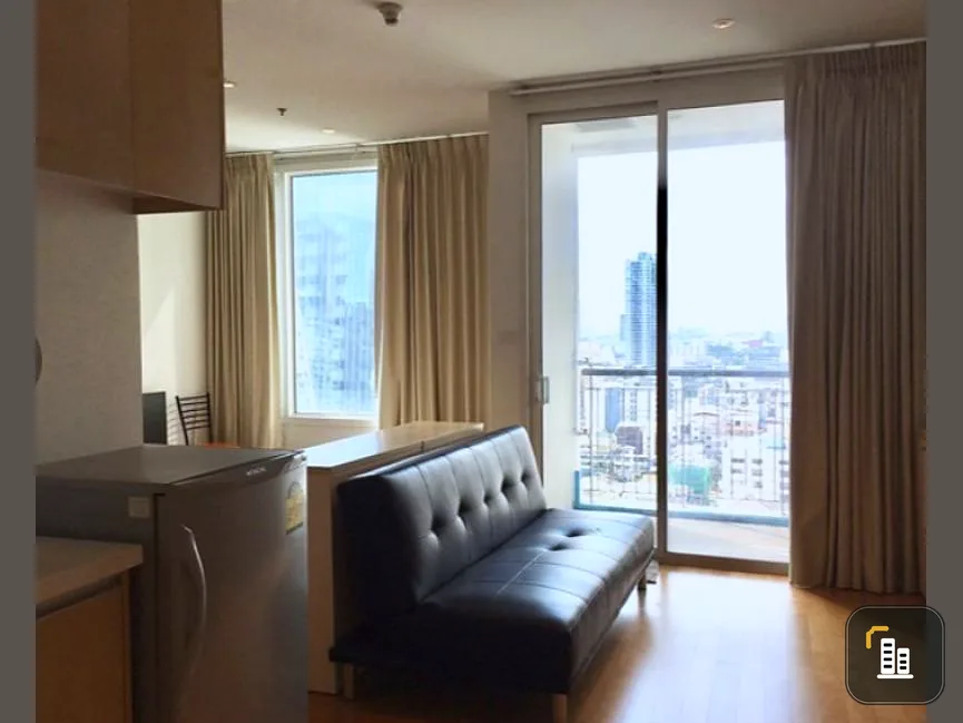 Condo for rent Villa Rachatewi, near BTS Phaya Thai, fully furnished, 40 sq m.
