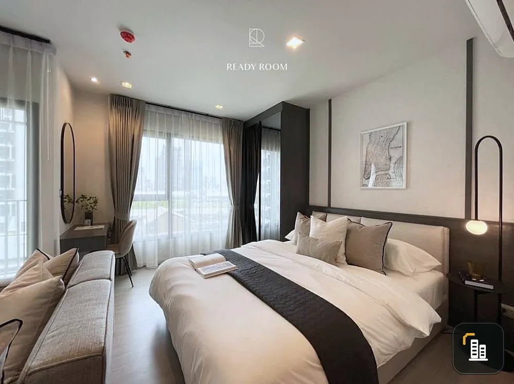 For sale/rent Life Asoke Rama 9, extremely beautiful room. The interior is brand new, very beautifully decorated. This room is a must. Don't miss it.