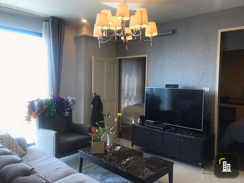 Supalai Premier Ratchathewi for rent, 2 bedrooms, beautiful room, airy, fully furnished, looks very good