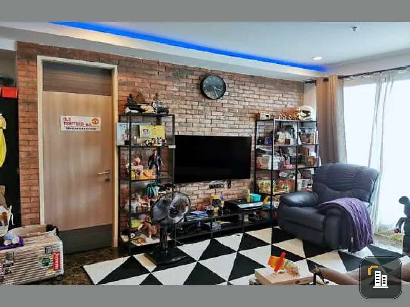 Condo for sale Supalai Premier Ratchathewi, corner room, 2 bedrooms, 92.5 sq m. decorated in full option, ready to move in.