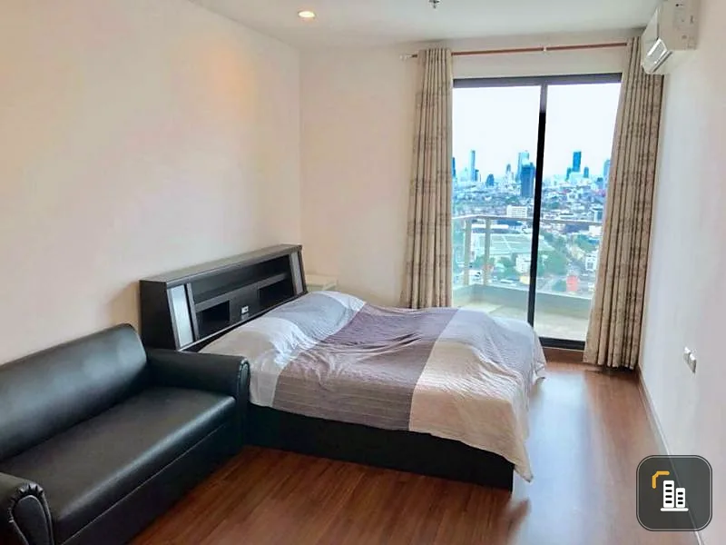 Supalai Premier Ratchathewi Condo for rent near BTS 1 bedroom 34th floor fully furnished. Ready to move in
