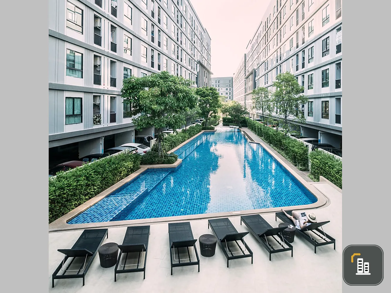 For sale Unio Ramkhamhaeng-Serithai, good location, new room, don't wait.