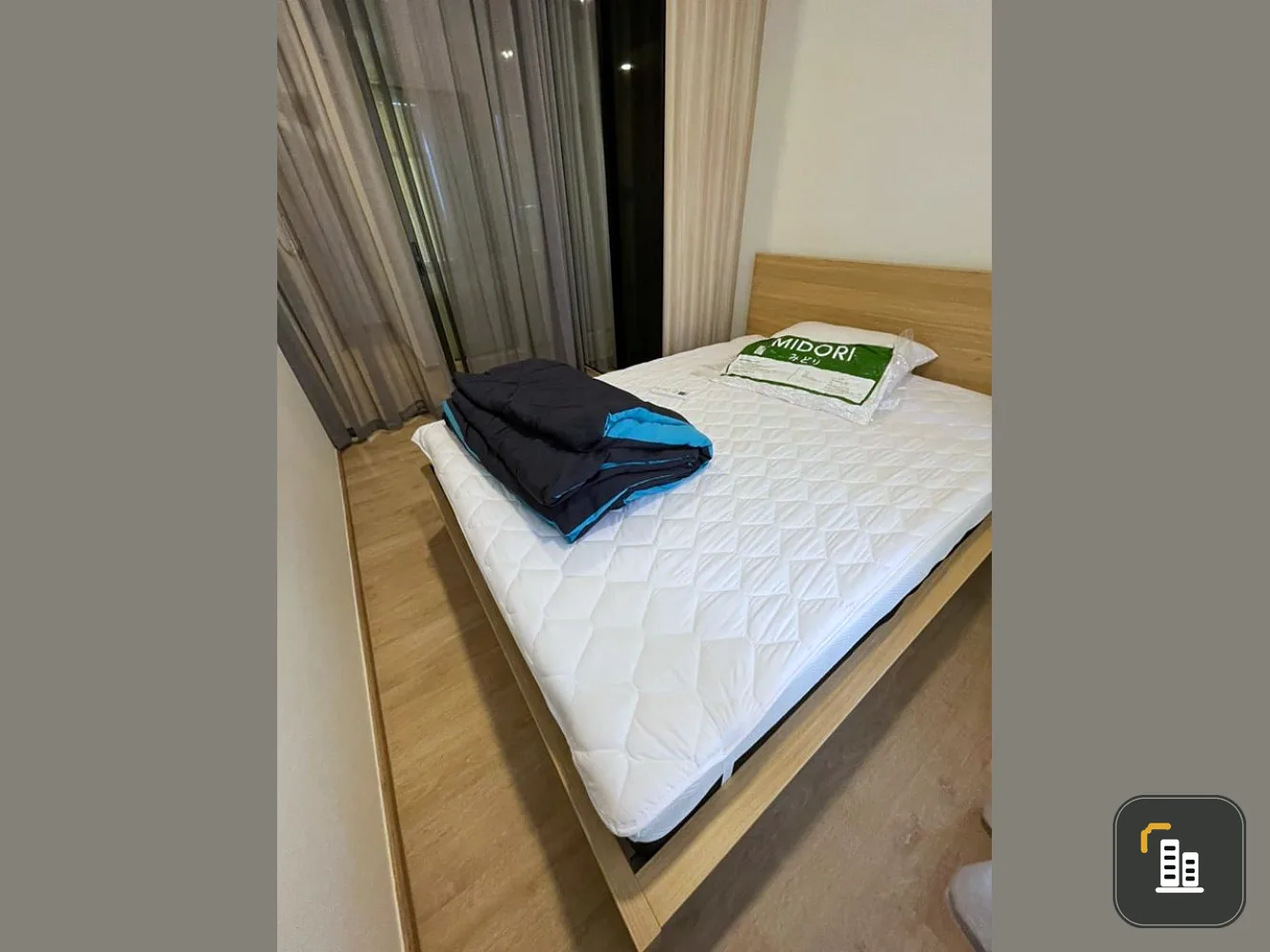 Condo for rent, Chewathai Kaset Nawamin, 10th floor, north, beautiful room, new, book now, don't wait.