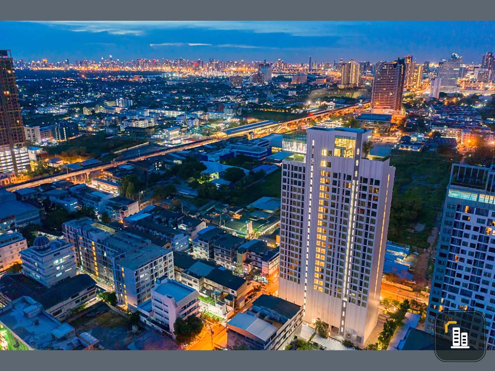 Quick sale!! Condo Knightsbridge Collage Sukhumvit 107 near BTS Bearing, full of facilities, don't miss it!!