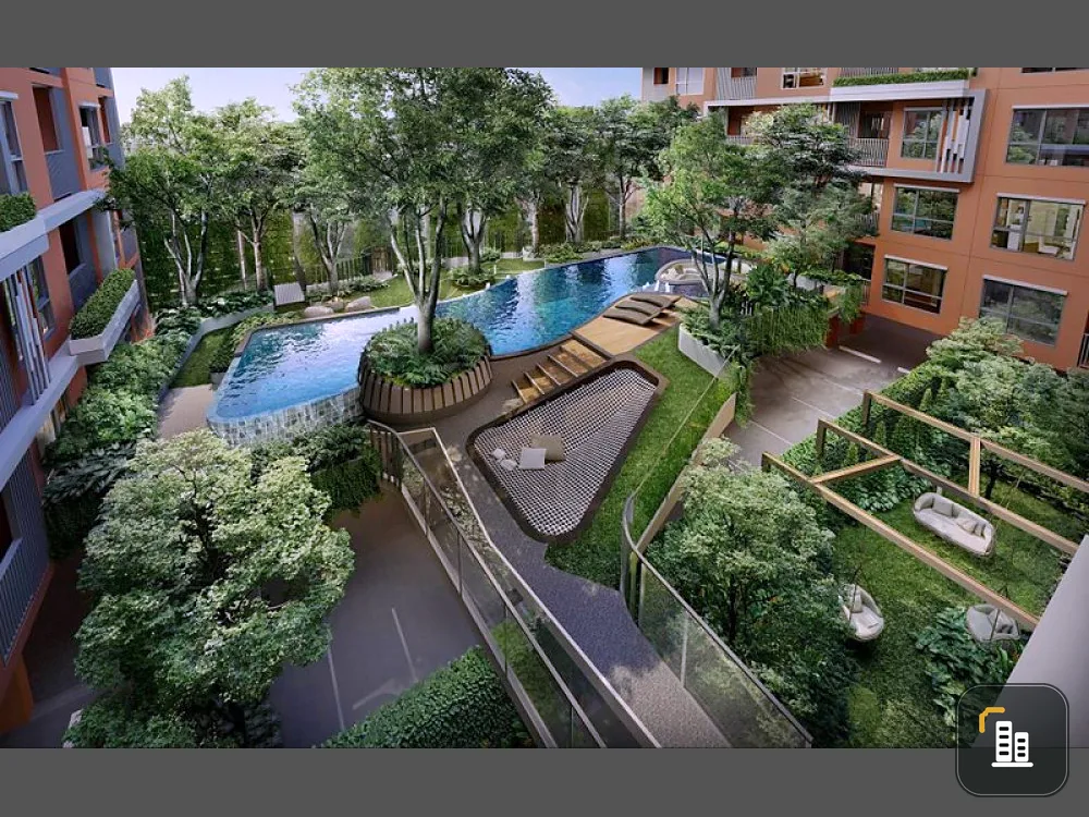 For rent urgently!! Condo The Tree Din Daeng-Ratchaprarop Fully furnished, good location, don't delay, book now!!