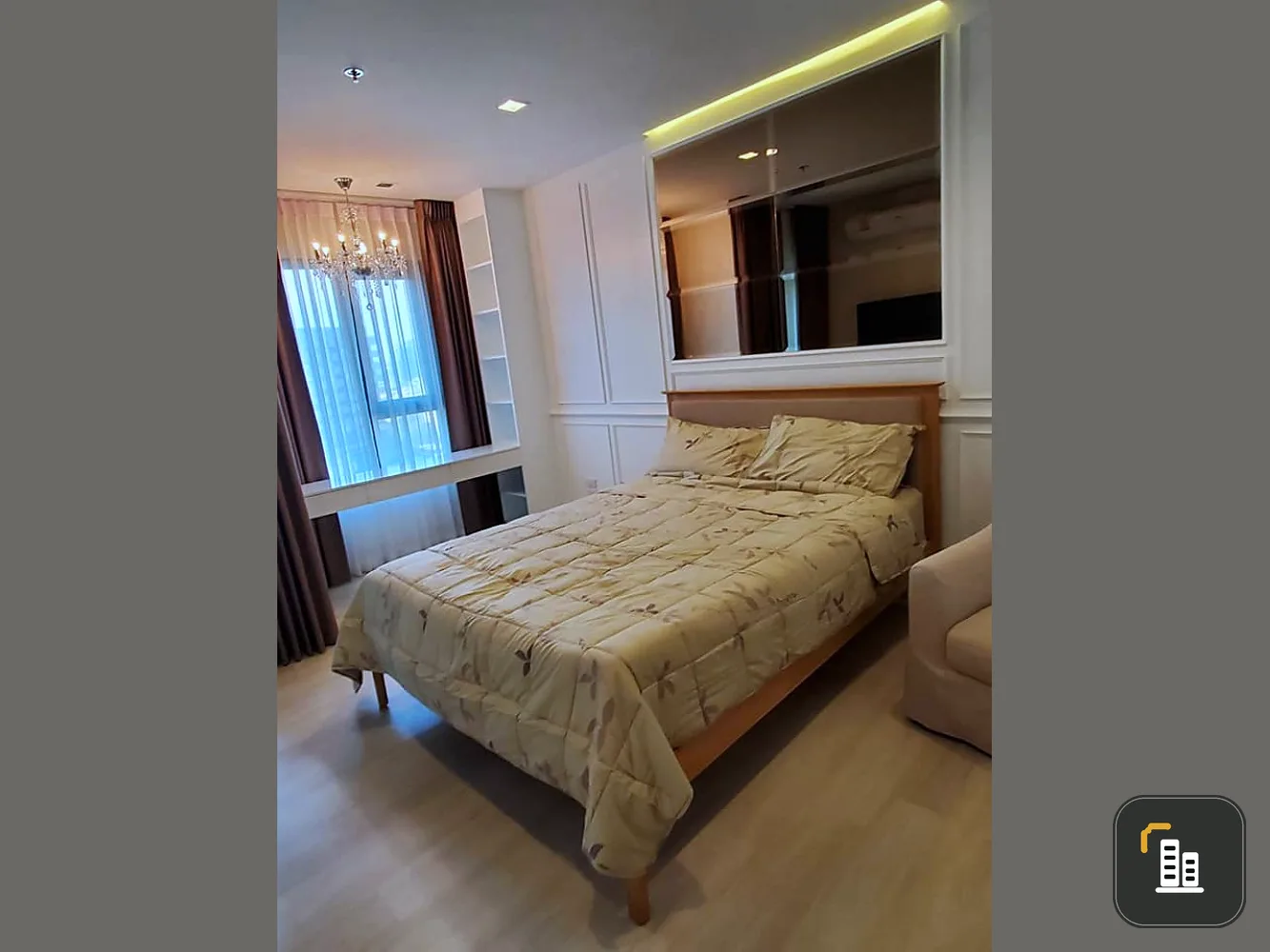 Condo for rent, Life One Wireless, corner room, near BTS, ready to move in, don't wait