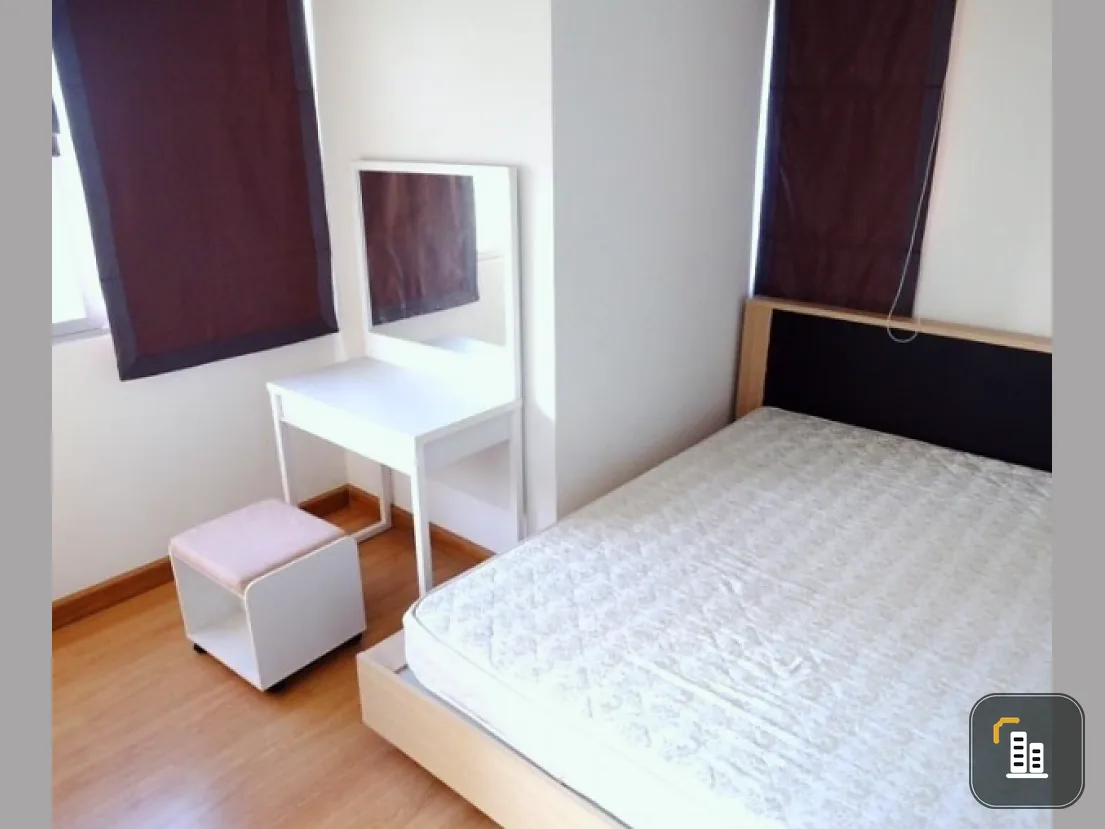 Condo for rent, Supalai Park Srinakarin, corner room, fully furnished first come first