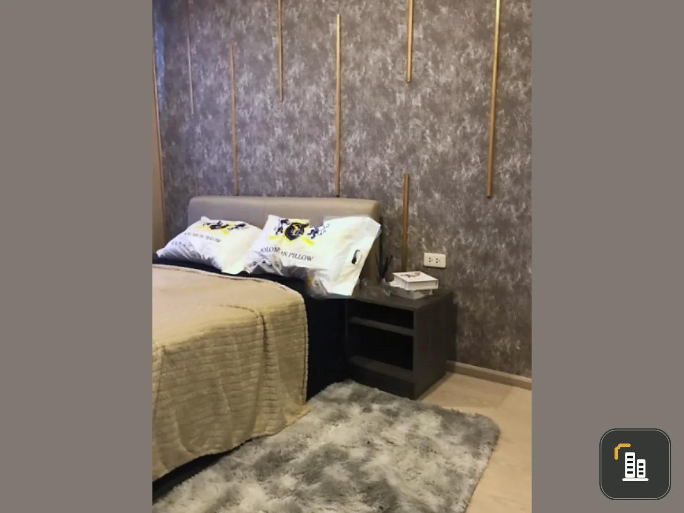 Condo for rent, Elio Del Nest, corner room, beautiful decoration, ready to move in, good location, near BTS, don't miss it!!