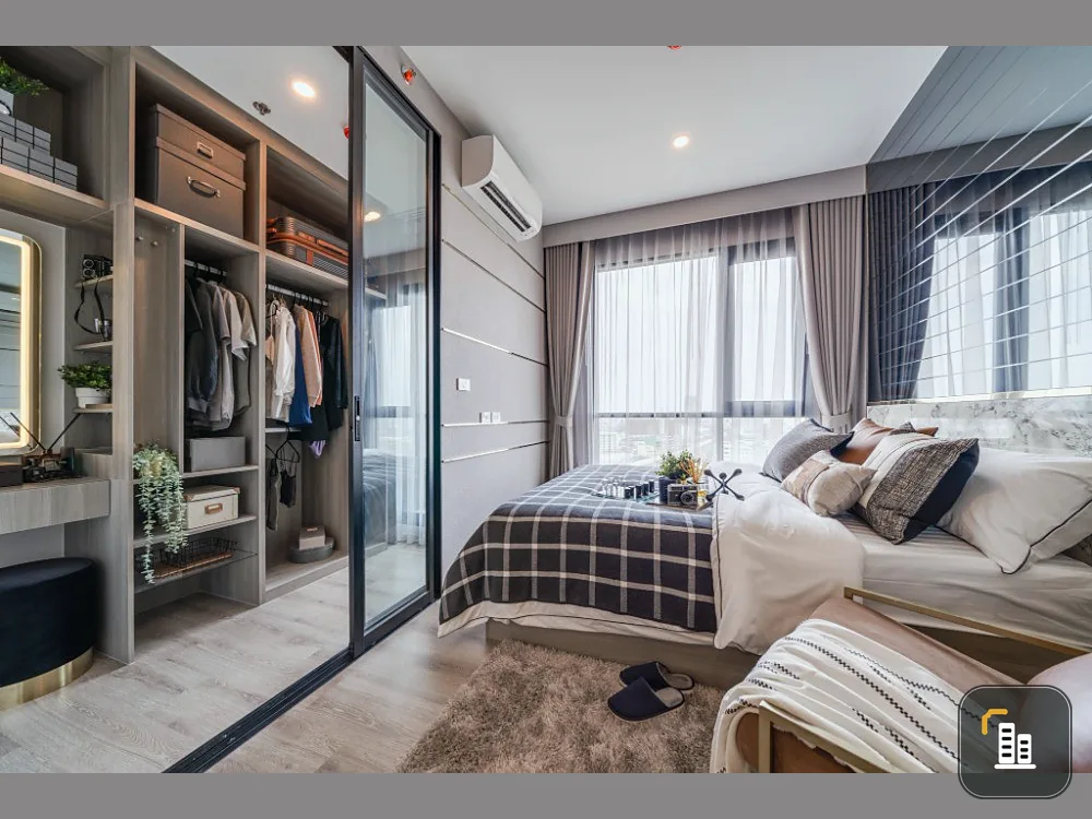Quick sale!! Condo Knightsbridge Sukhumvit-Thepharak next to the train station Near the shopping center, book now!!