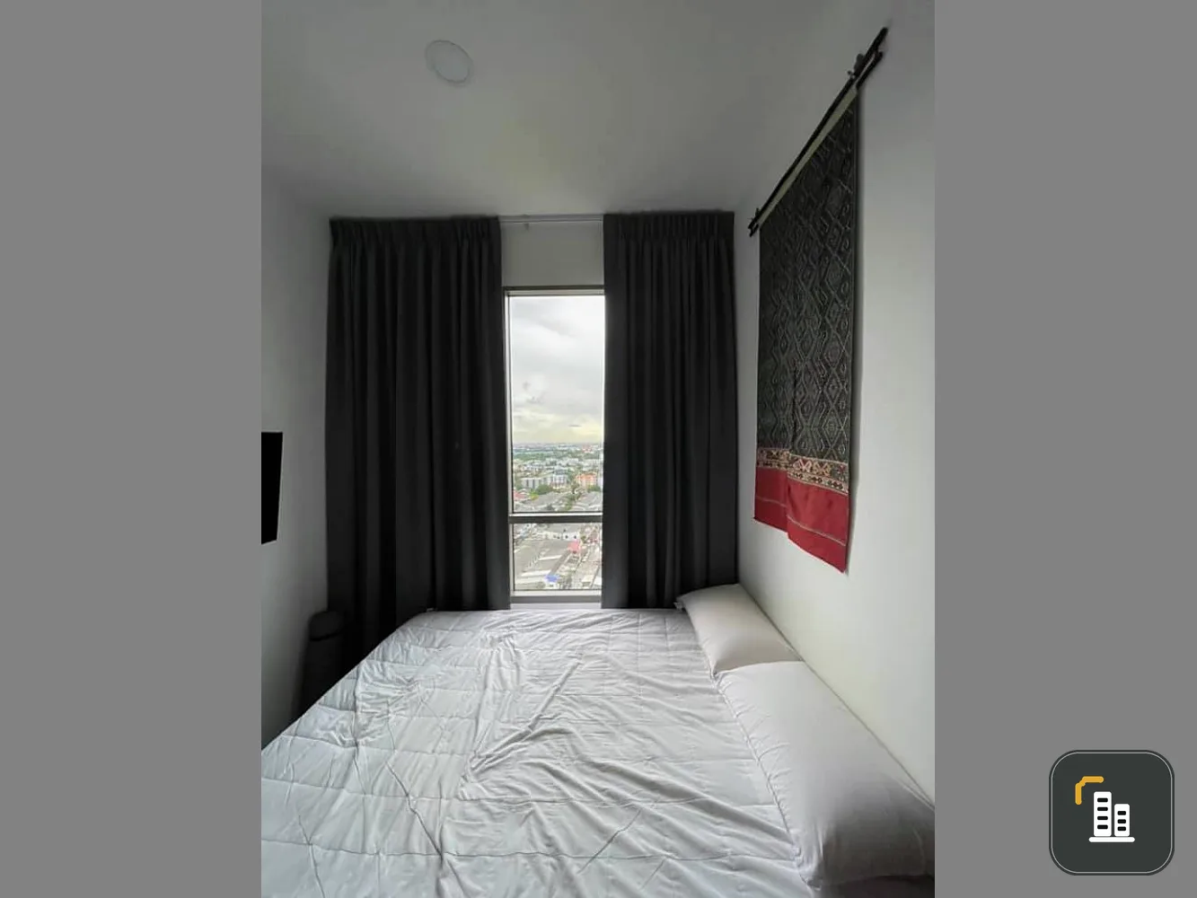 Condo for sale, Mi Chiva Kaset Station, auspicious number room, fully furnished, super full, good room plan, airy, pleasant