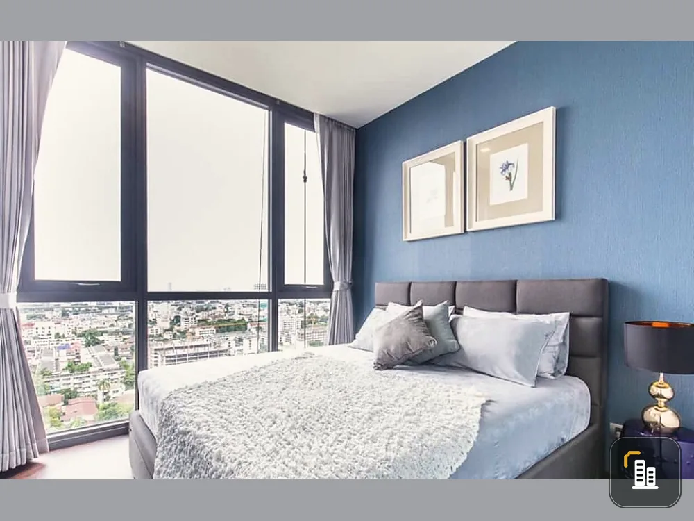 Condo for rent, The Monument Sanam Pao, beautiful room, good view like this, you need to book !!