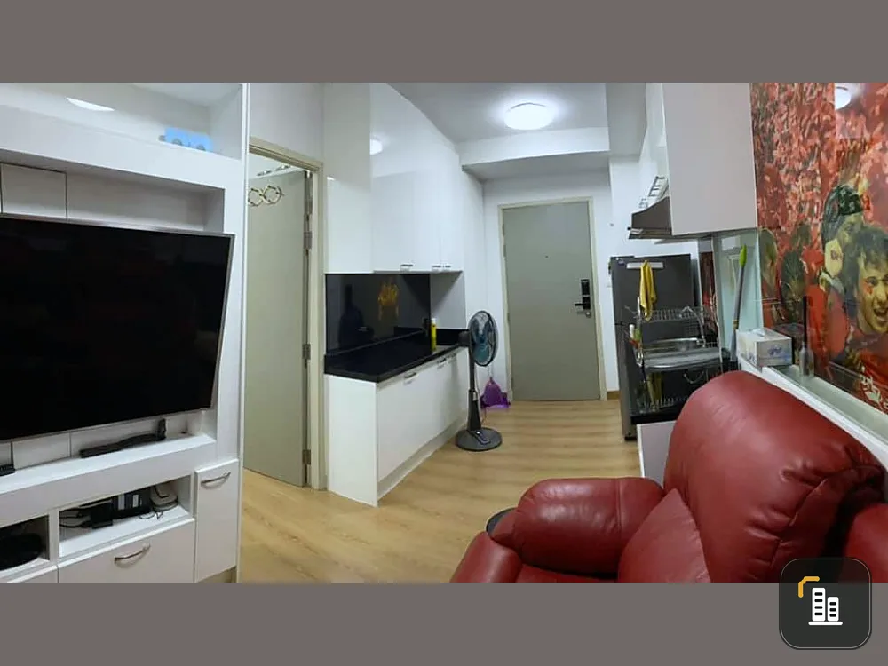 Condo for sale, Chapter One, The Campus Kaset, 1st floor, beautiful room, fully furnished and electrical appliances.