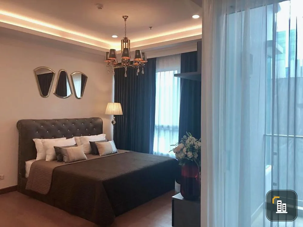 OMG! Rent/Sell Supalai Elite Phayathai, beautiful position, the whole building has only 2 units! The room was extremely luxurious.