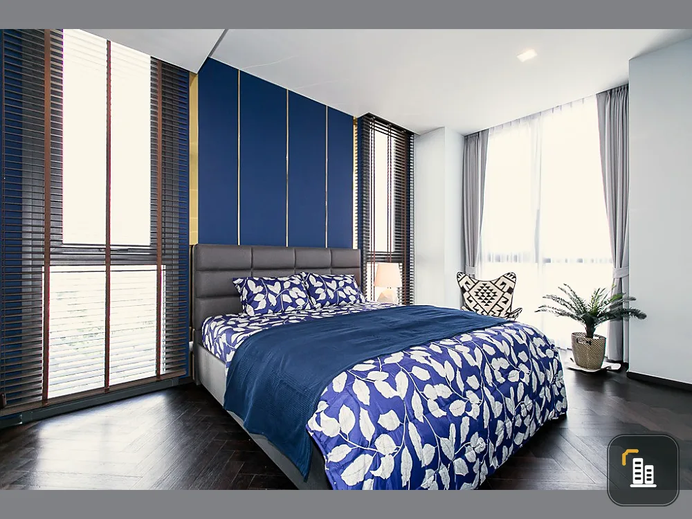 Condo for rent, The Monument Sanampao, corner room, beautiful decoration, ready to move in. Don't miss it!!