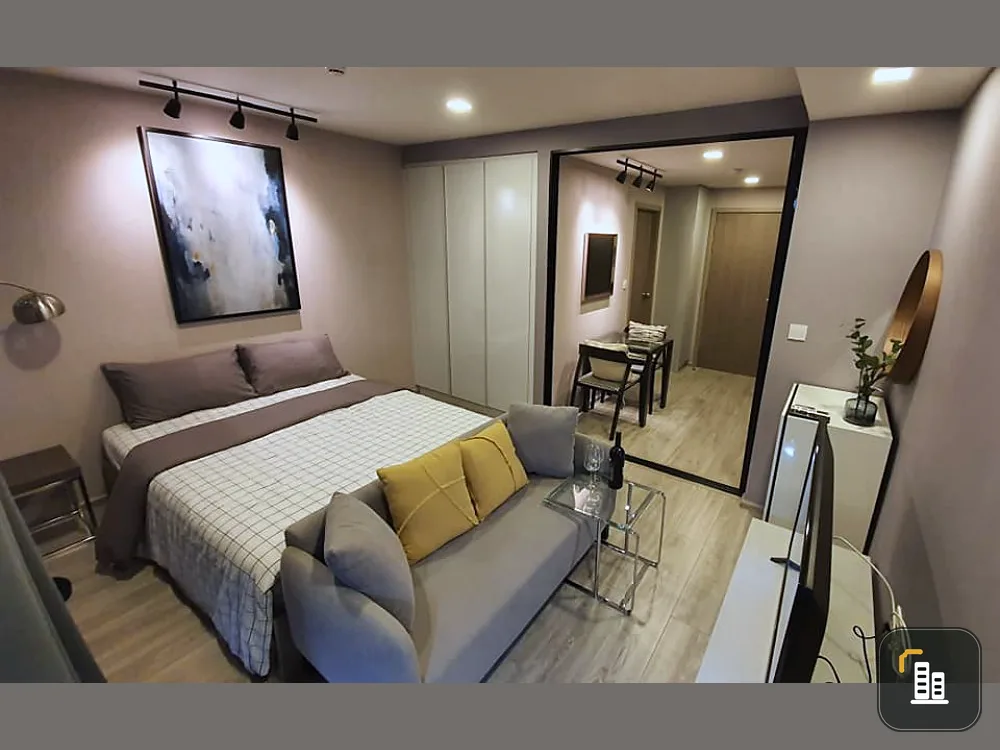 Condo for rent Maestro 14 Siam-Ratchathewi fully furnished. Fully furnished, don't wait