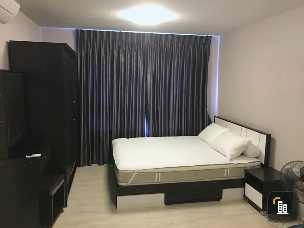 Condo for sale, Aspire Sathorn-Taksin, Brick Zone, 8th floor, beautiful view, fully furnished and electrical appliances.