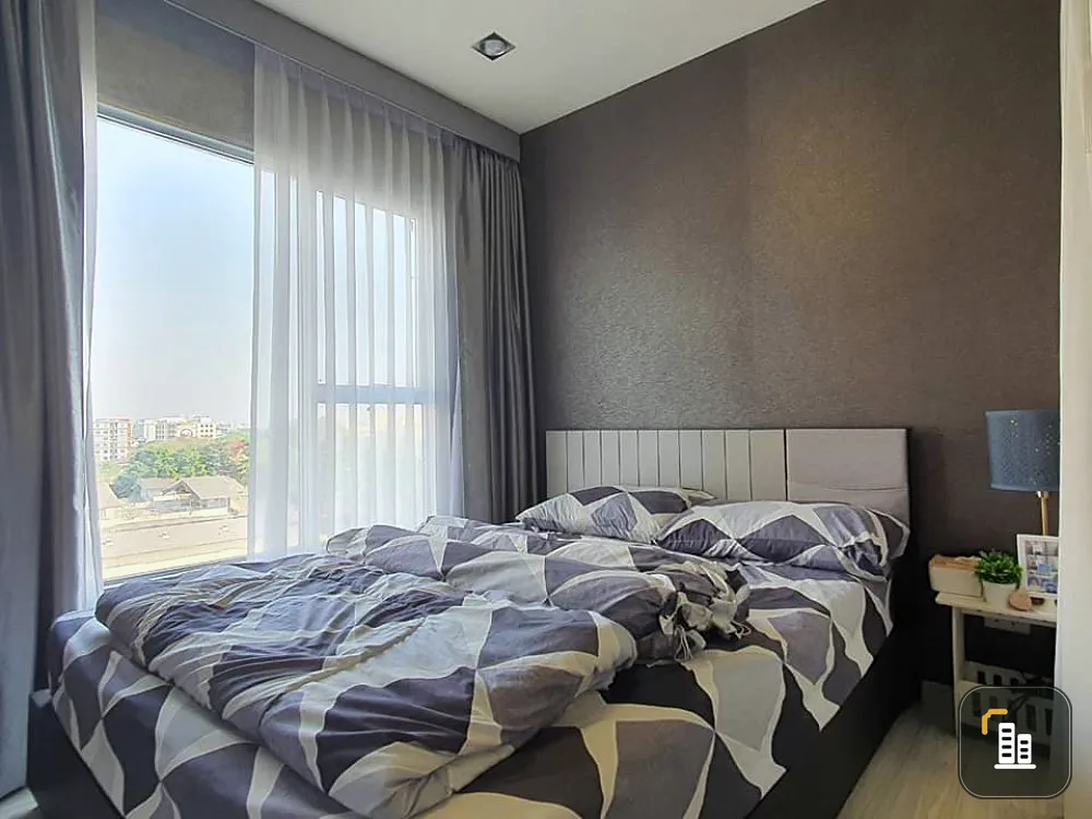 Condo for sale Aspire Rattanathibet 2, empty room, 6th floor, Building A, new room, like 1st hand, reserve now, urgently
