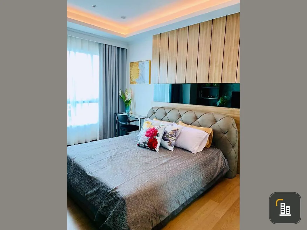 For rent Supalai Elite Payathai, 1 bedroom, 29th floor, fully furnished, ready to move in. Nice spacious room, beautiful view.