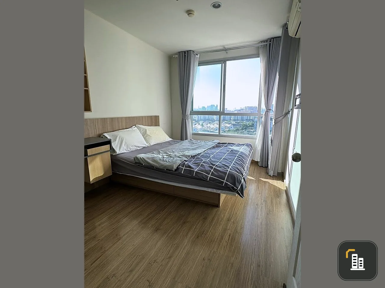 Condo for sale, U Delight @ Hua Mak Station, 15th floor, South side, good view, beautiful room, buy now, very worthwhile.