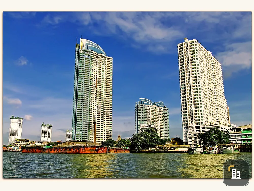 Condo for sale/rent Supalai River Place, 2 bedrooms, 31st floor, ready to move in, near Icon Siam, good location, don't wait!