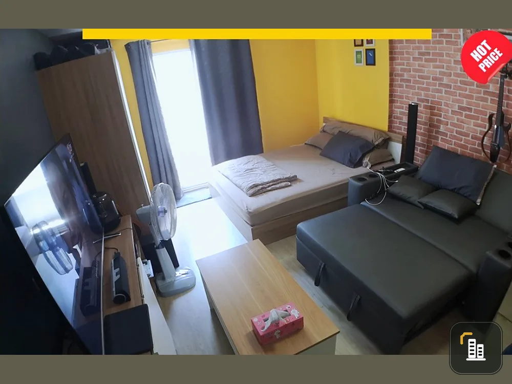 Condo for sale, Elio Sukhumvit 64, studio room, 5th floor, ready to move in, free full furniture, friendly price, don't wait.