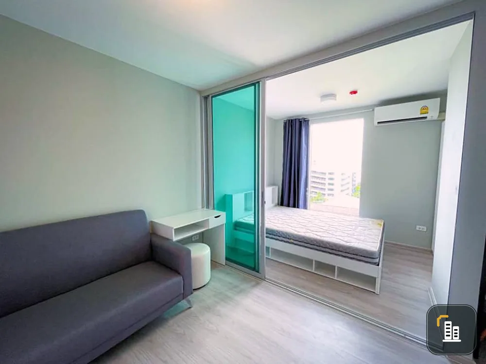 For rent: Plum Condo Ramkhamhaeng 60 Interchange, well-separated room, great price, if you don't reserve, you'll regret it.