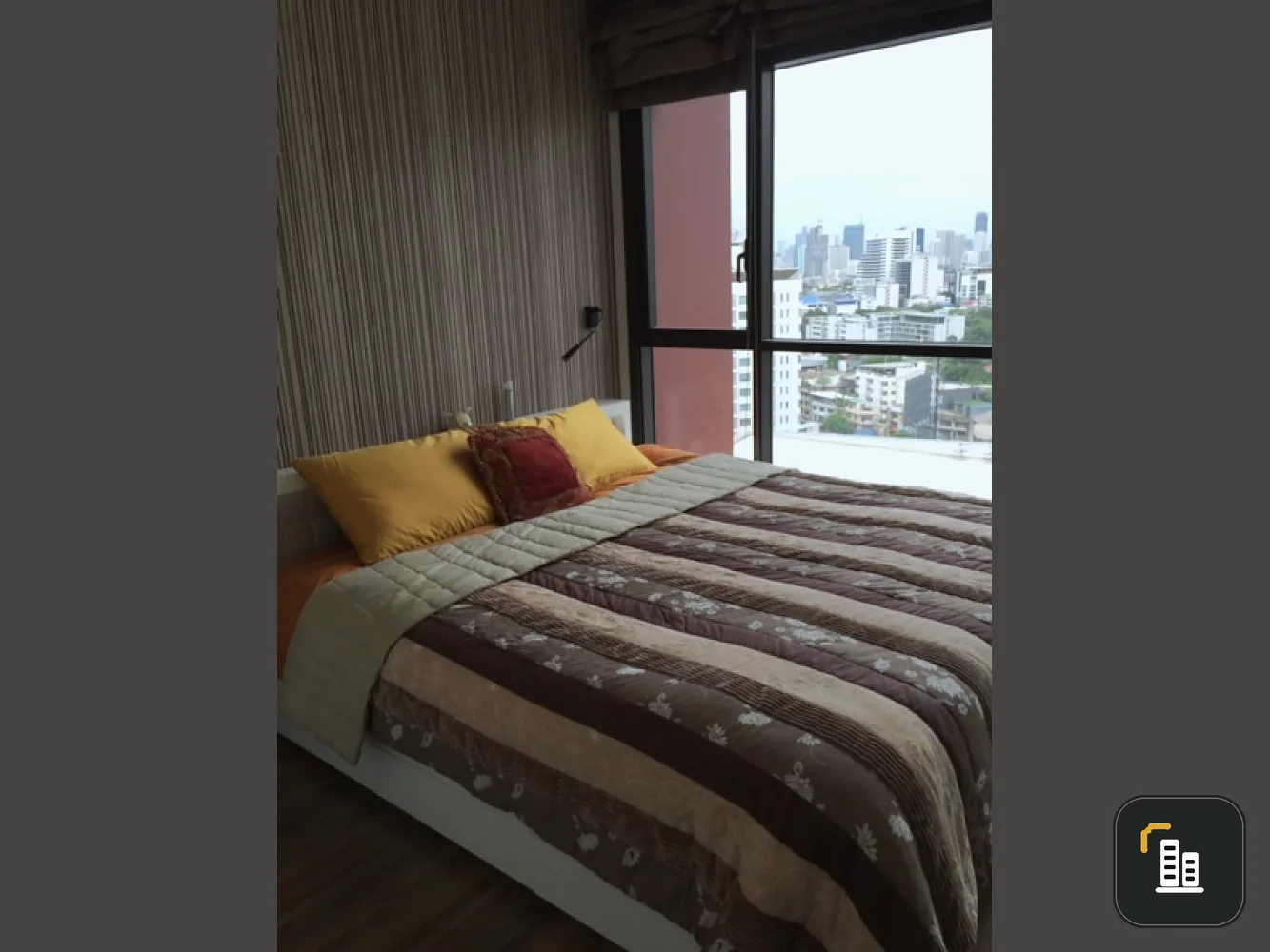 Condo for rent Wyne Sukhumvit, corner room, wide, beautiful view, ready to move in the heart of the city, don't wait!!