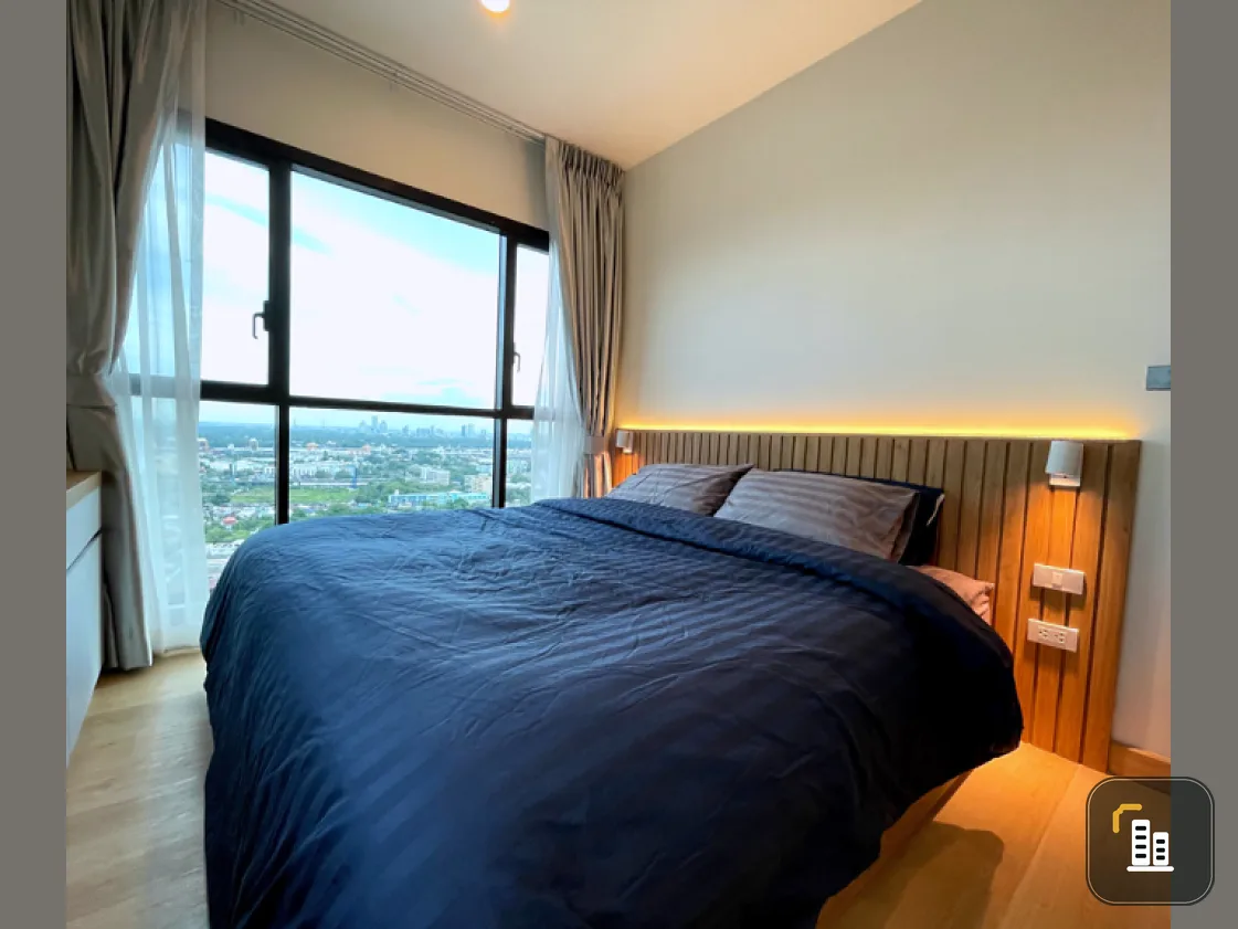 Sell/Rent Condo Wyne Sukhumvit, corner room, high floor, beautiful view, near BTS, fully furnished, ready to move in. Don't wait.