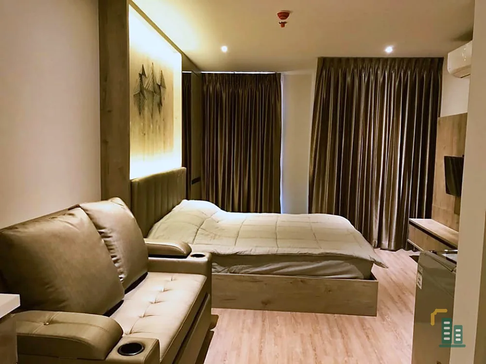 Condo for rent Rhythm Ekkamai, near BTS Ekkamai, fully furnished. Don't be late, book now!!