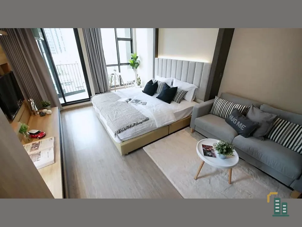 Condo for rent, Rhythm Ekamai, beautiful room, good location, convenient transportation, near shopping areas, don't miss it!!
