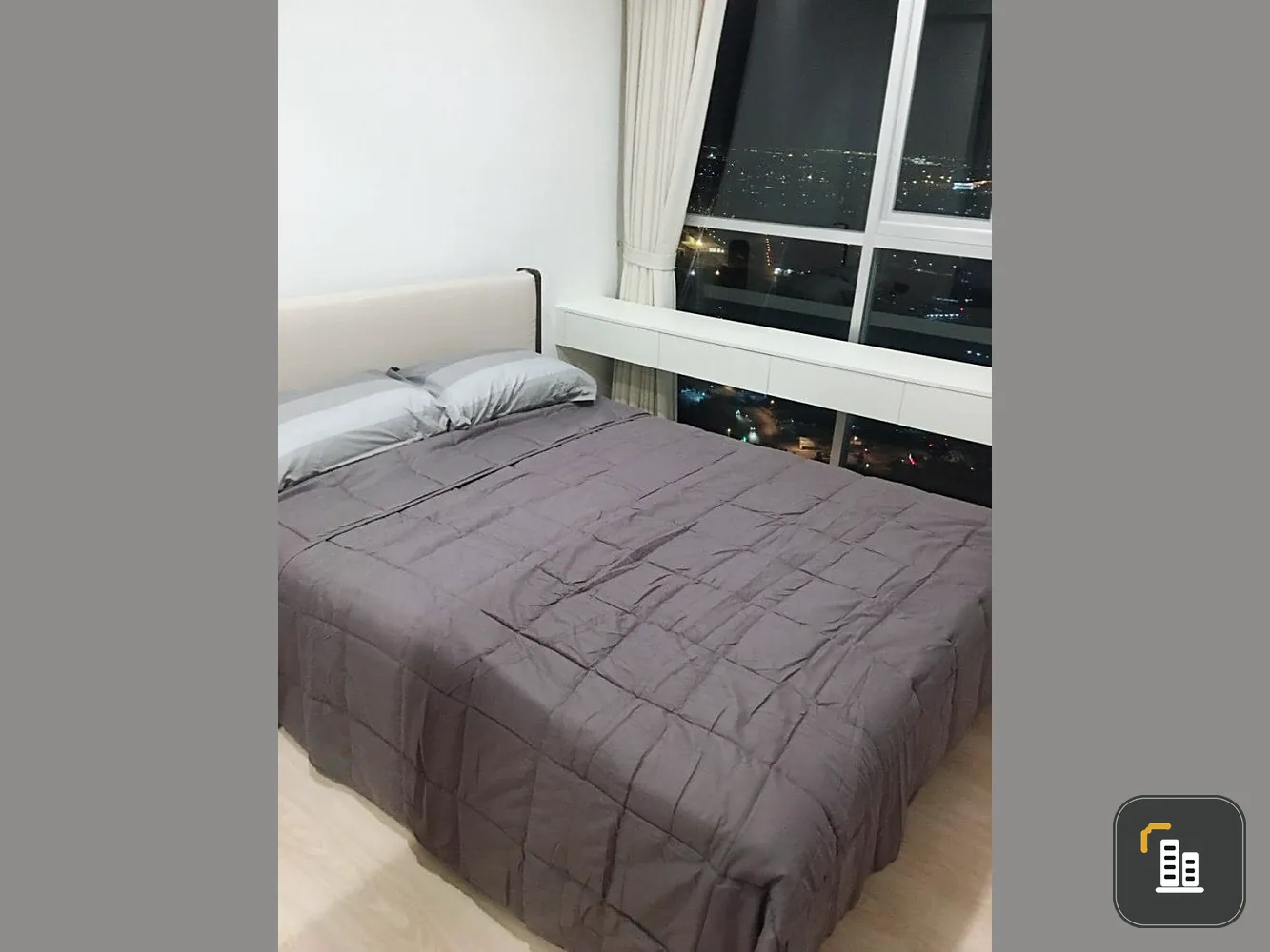 NOBLE REVOLVE RATCHADA for rent, built-in decoration, ready to move in Got a very beautiful view of the city. Don't miss it