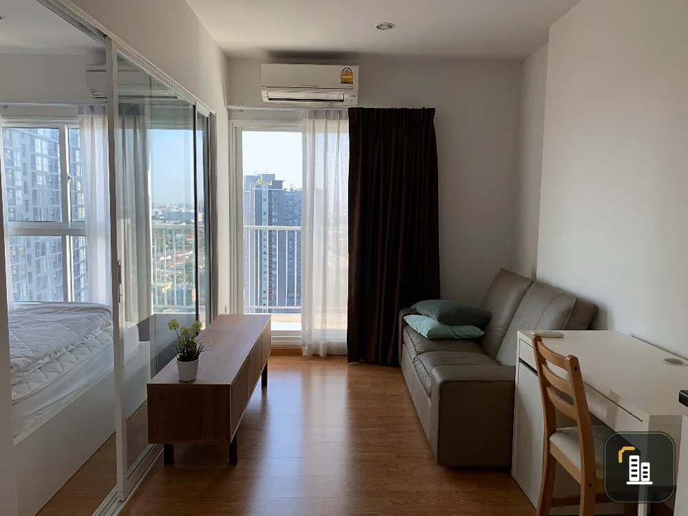 Condo for sale, The Parkland Ratchada-Wong Sawang, 25th floor, beautiful room, fully furnished. Plus the price is very good for the heart.