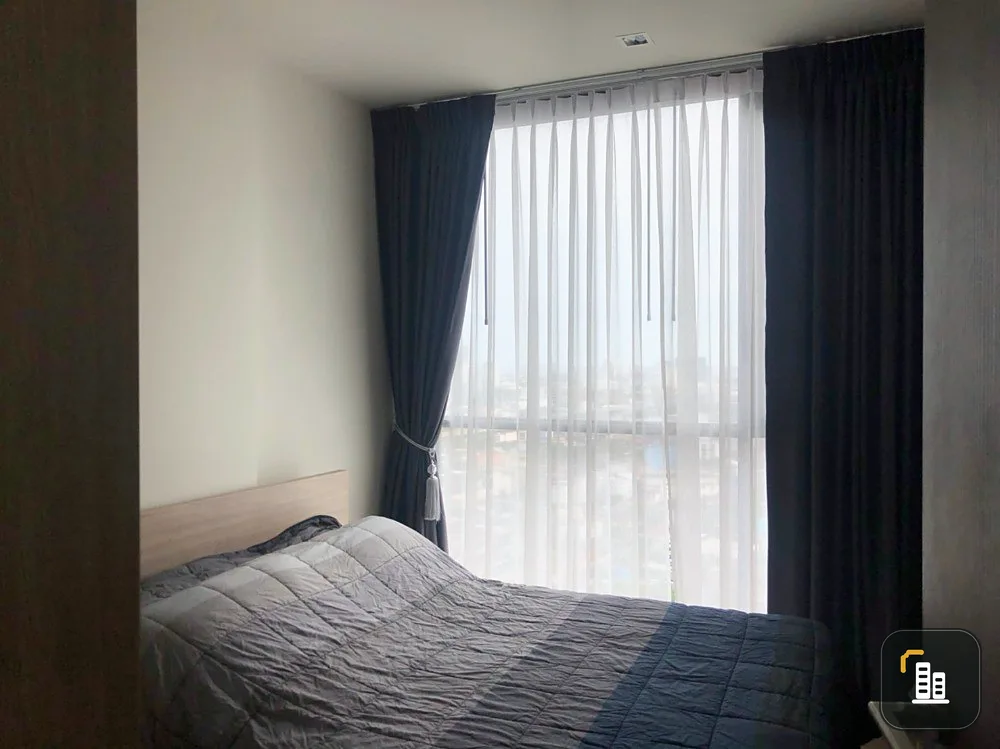 Condo for sale, The Line Wong Sawang, 32nd floor, beautiful view, fully furnished and electrical appliances.