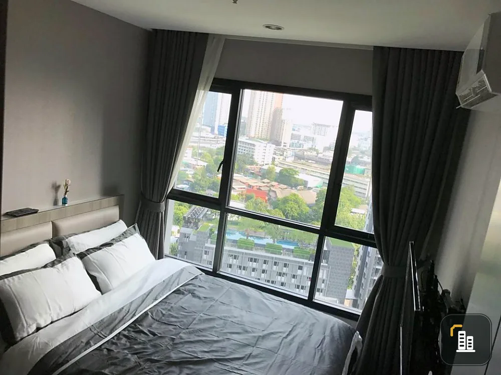 Condo for rent, The Base Park East, 17th floor, beautiful view, ready to move in, friendly price, don't miss it!!