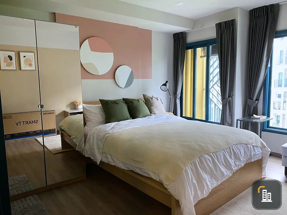 Sale/Rent Urgent!! Condo The Base Sukhumvit 50, 5th floor, Building A, near BTS, ready to move in, don't miss it!!