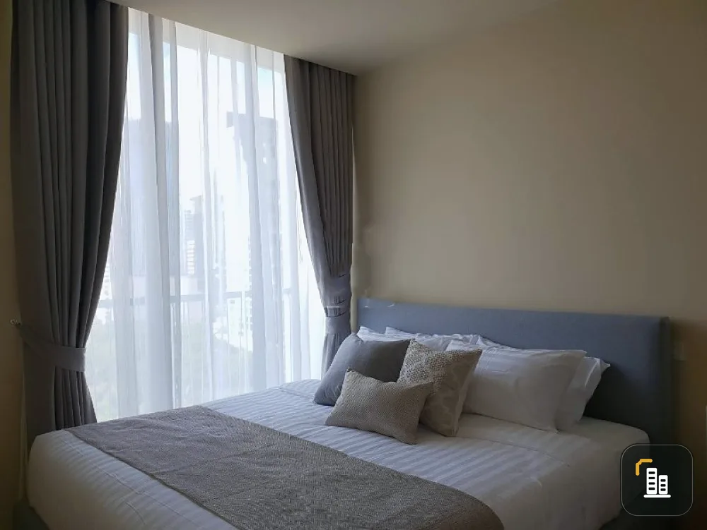 Condo for rent, Noble Recole Sukhumvit 19, beautiful view, fully furnished, ready to move in. You can stay, don't miss it!!