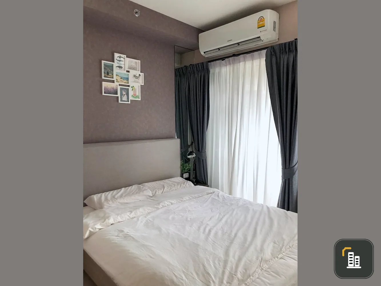 Condo for sale, Chapter One Eco Ratchada-Huay Kwang, 2nd floor, fully furnished and electrical appliances.
