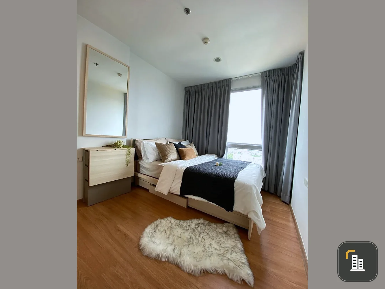 Condo for rent, The Base Sukhumvit 77, fully furnished, ready to move in, 36th floor, Building B, friendly price, don't miss it!!