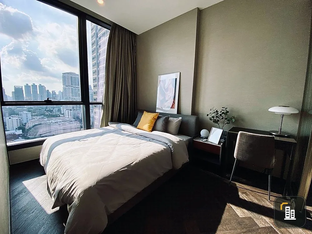 For rent, The S Sukhumvit 36, this room is very popular. The interior is luxurious and classy. High class, no blocking, too. Book now.